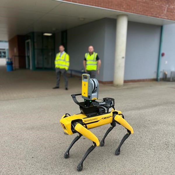 Image of 'spotdog' robot in Northamptonshire.