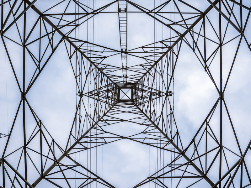 image looking up a Pilon