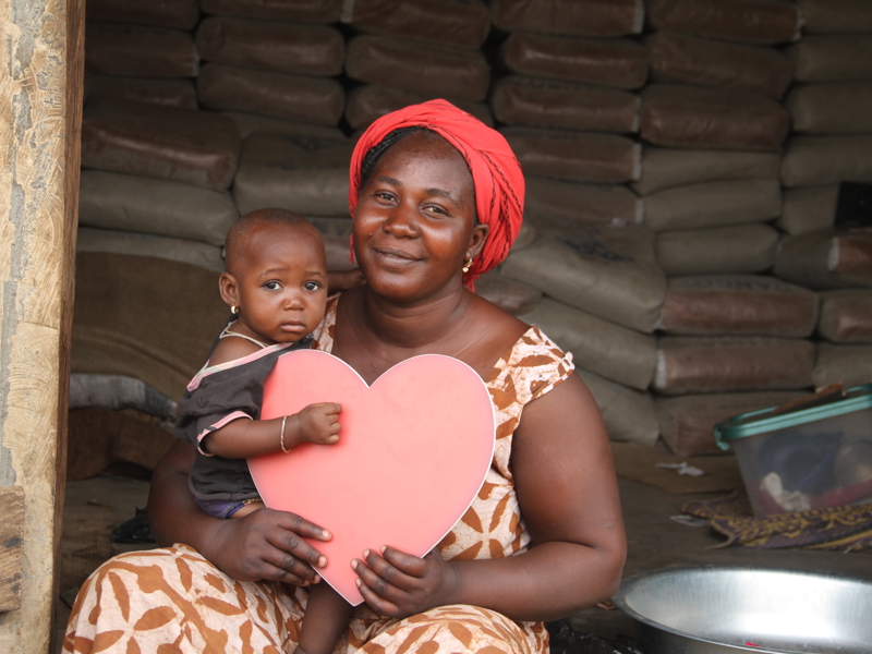 Image of Fatimata Abuckarris, Wildhearts financed Fatimata's business in Ghana.