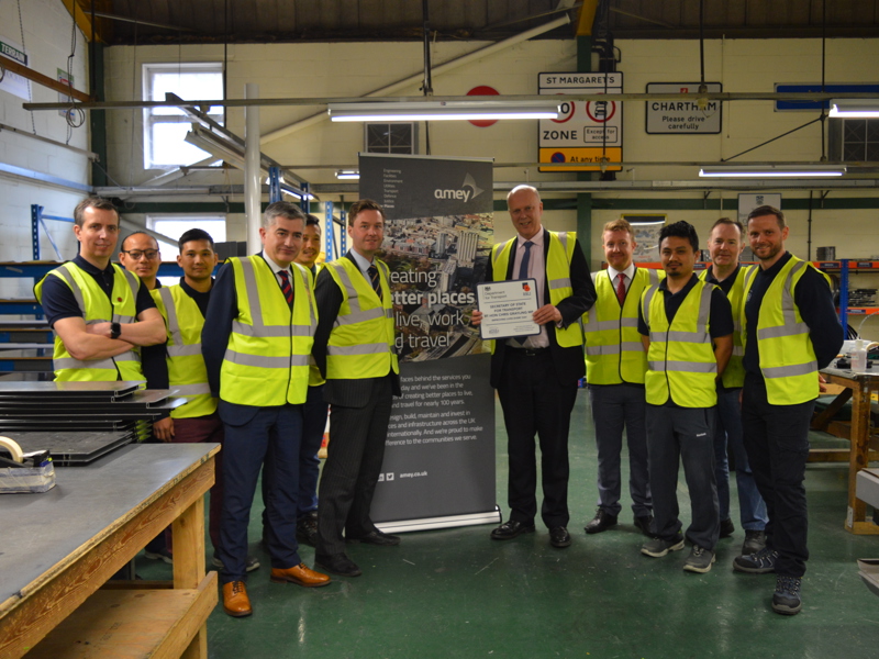 Amey collaborating with RBLI.