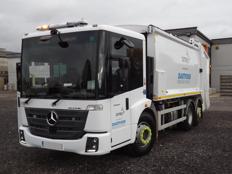 Dartford recycling van.