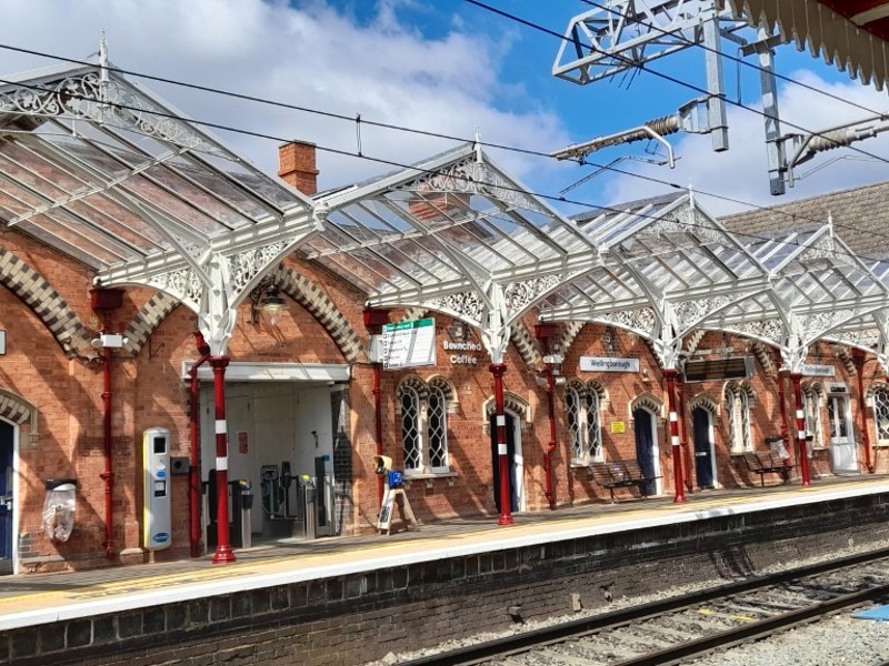 Wellingborough platform.