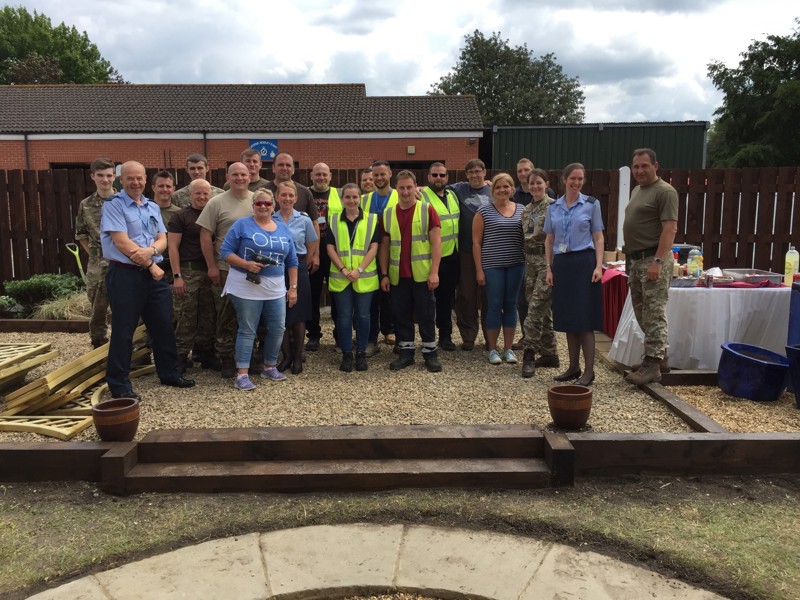 Image of Amey Employees carrying out improvements at RAF Benson.