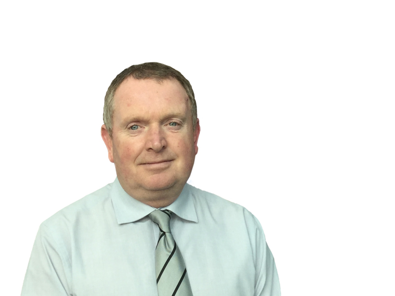 Head shot of Gerry Mulholland.