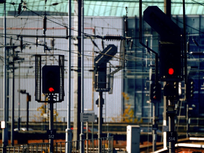 Image of rail traffic controls