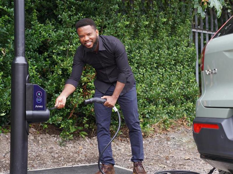 Amey Begins First Public EV Charger Installations in Trafford