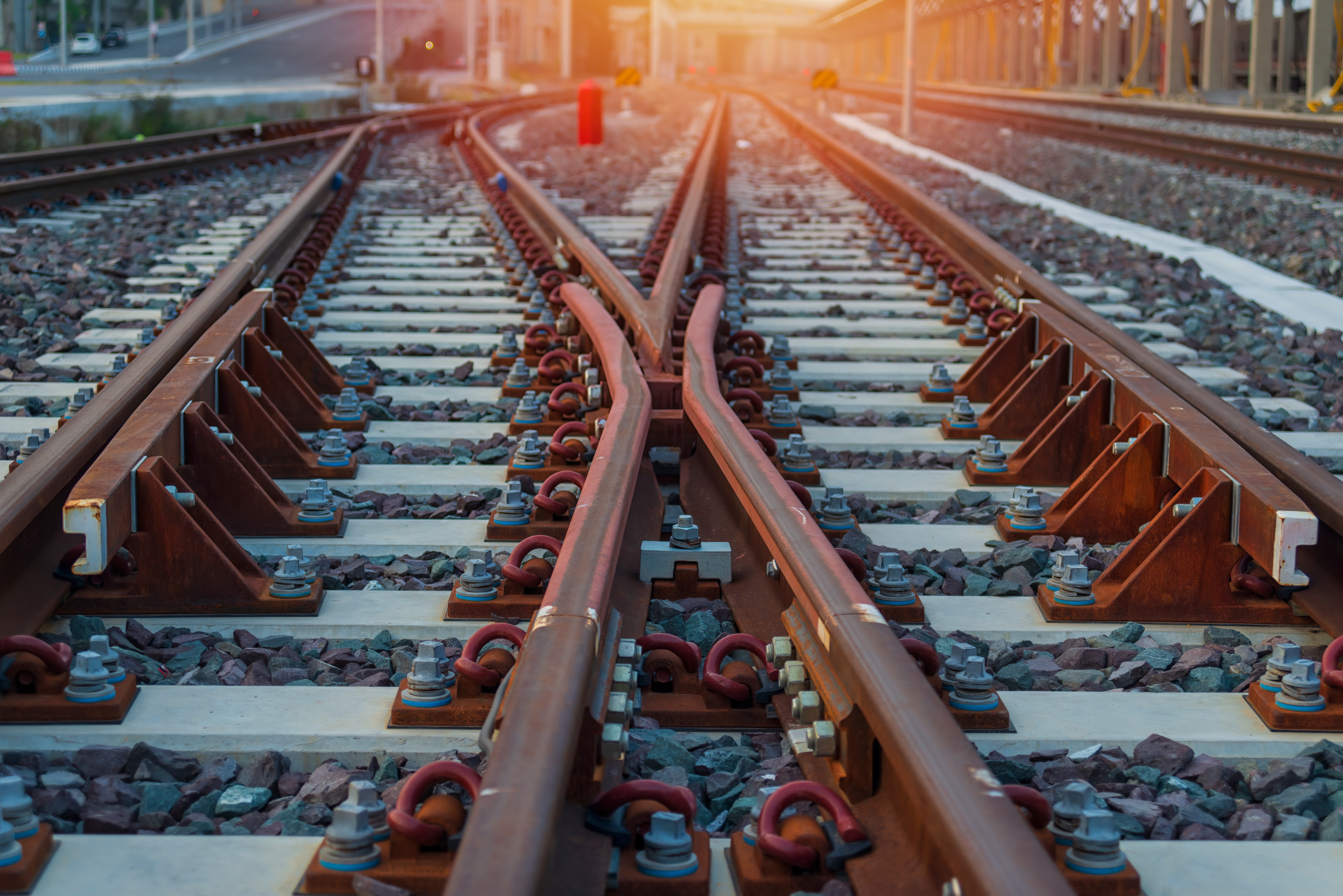 Image of rail tracks
