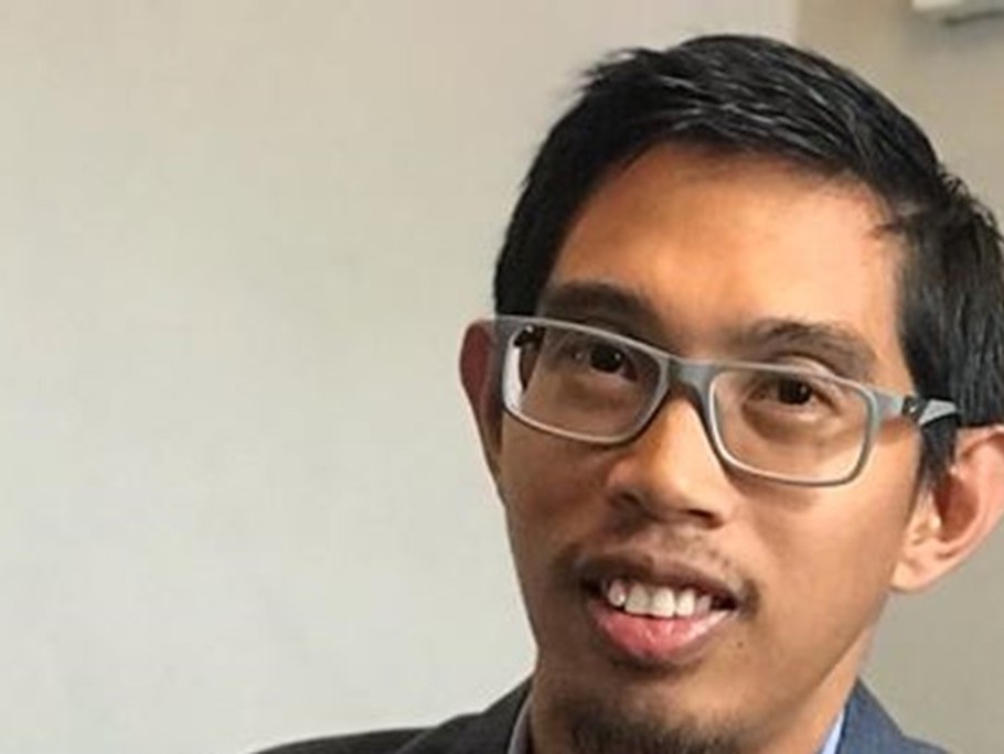 Image of man looking at the camera