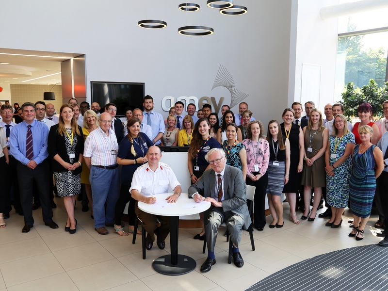 Group image of Amey employees 