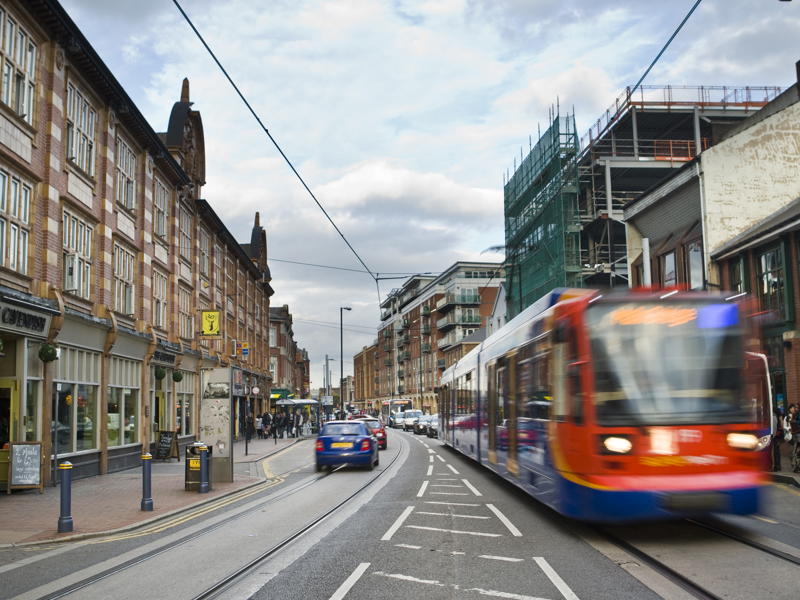 A street view image of Sheffield.